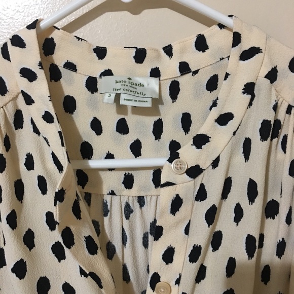 Kate Spade New York spotted romper sz 2 - Picture 6 of 8